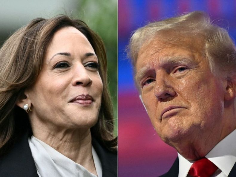 Kamala Harris y Donald Trump se enfrentan este martes en las elecciones de Estados Unidos