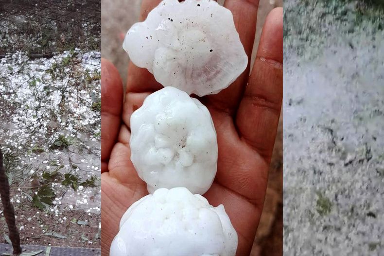 Imágenes impactantes llegan desde el Sur provincial