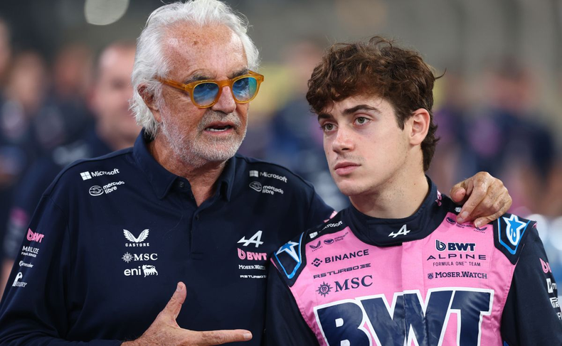 Flavio Briatore consideró “severa y dura” la penalización que recibió Franco Colapinto en el Gran Premio de Países Bajos.