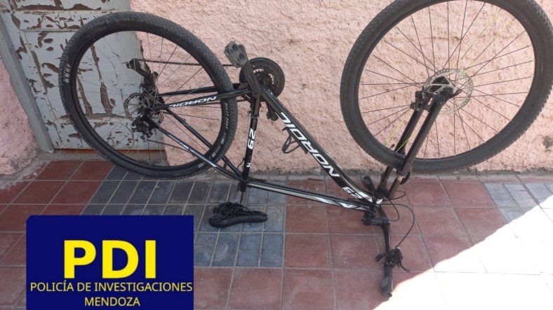 La bicicleta robada y que fue recuperada en Santa Rosa.&nbsp;