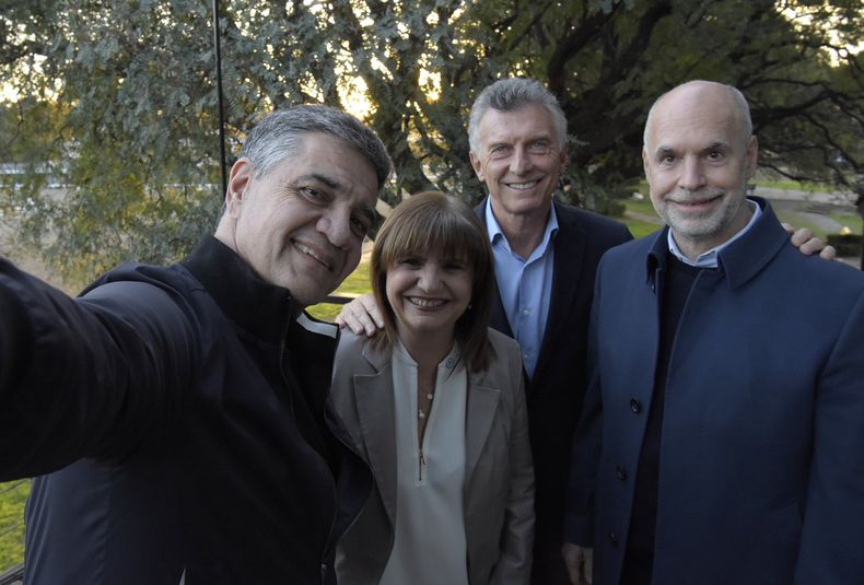 Mauricio Macri, Horacio Rodríguez Larreta, Patricia Bullrich, Jorge Macri