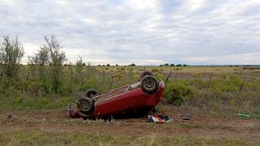 Tragedia en San Rafael: un joven murió tras volcar con su auto en la Ruta 143. Tragedia en San Rafael: un joven murió tras volcar con su auto en la Ruta 143.
