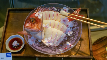 la comida de plastico en japon