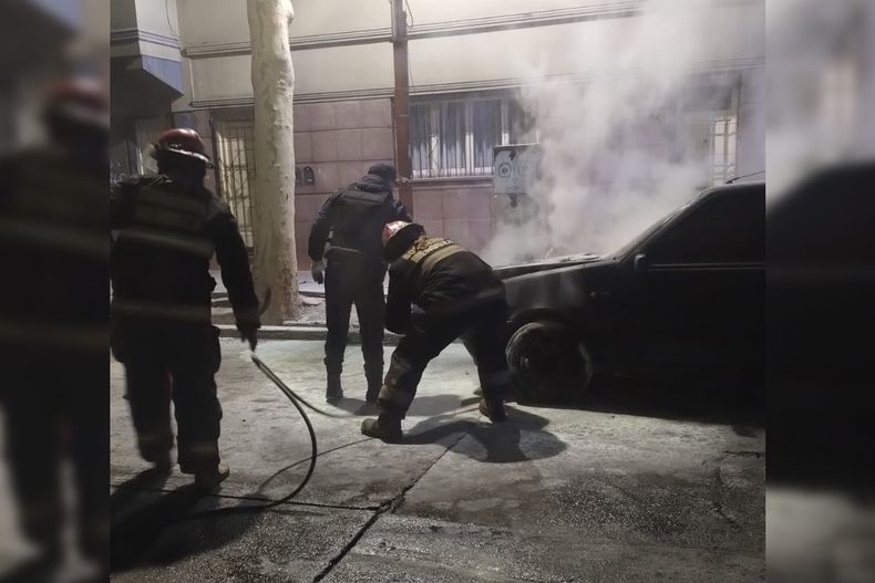 El incendio ocurrió en calle Catamarca al 400, en pleno centro.&nbsp;