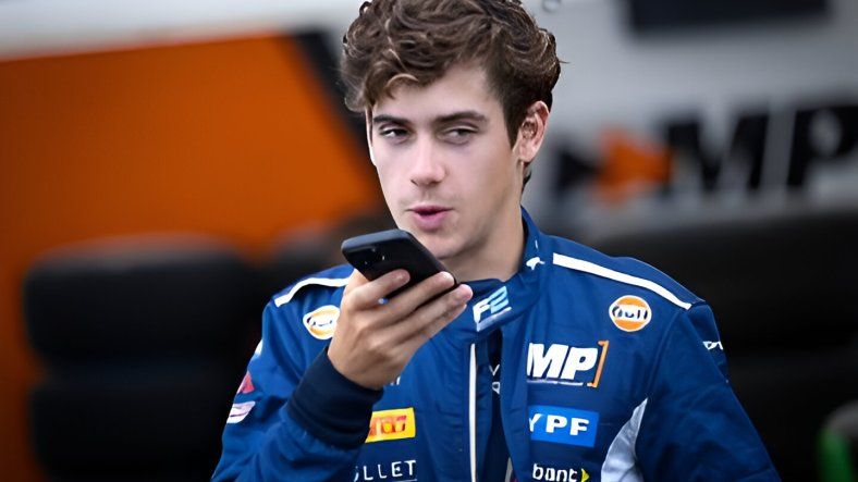 Franco Colapinto y su app de citas exclusiva.