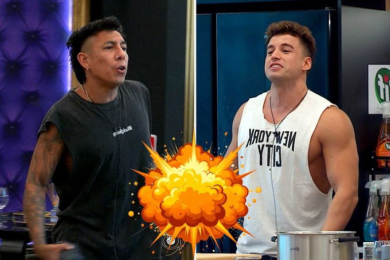 Tenso cruce físico entre Brian Sarmiento y Manuel Íbero: ¿Qué decidió hacer Gran Hermano?