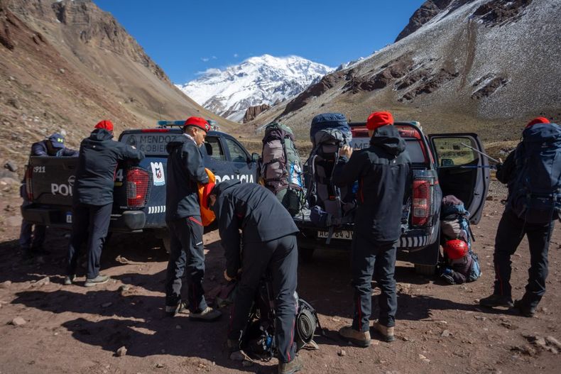 Tras una intensa búsqueda en Alta Montaña, encontraron muerto al andinista desaparecido