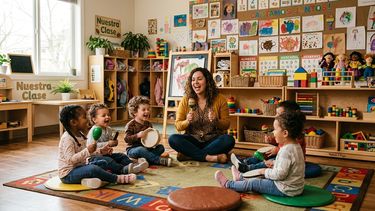 ¿Llevás a tu hijo a un jardín maternal privado? Los nuevos requisitos que exigirá Mendoza. Imagen creada con IA