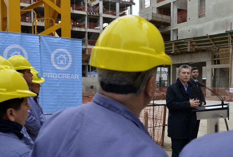 Macri Procrear obreros