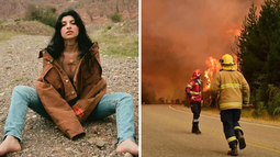 Incendios en la Patagonia: Cazzu y otros famosos impulsaron una colecta solidaria