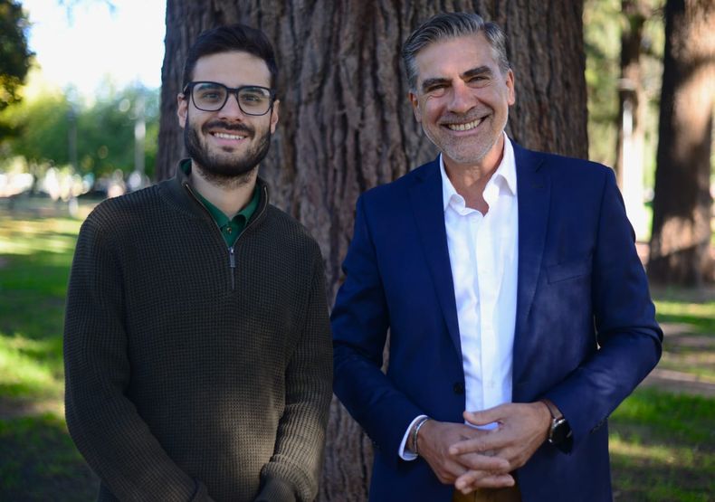 Emanuel Fugazzotto y Mario Vadillo.