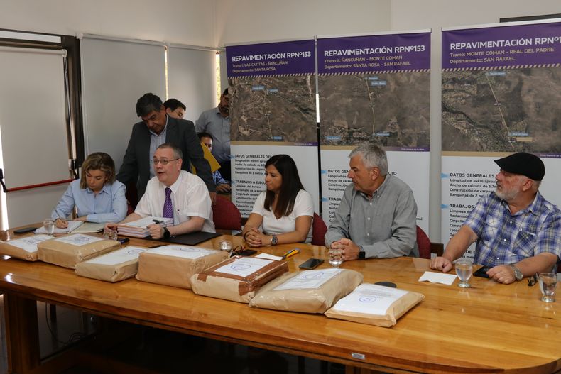 Fondo del Resarcimiento: gran interés empresarial para renovar el primer tramo de la Ruta Provincial 153.&nbsp;