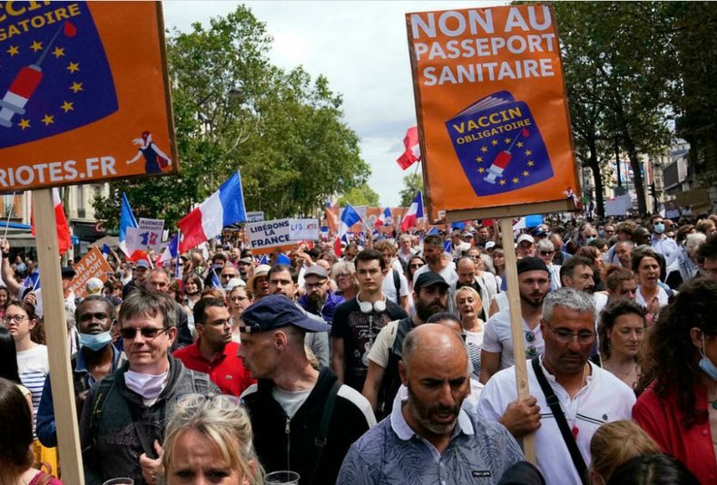Francia protestas