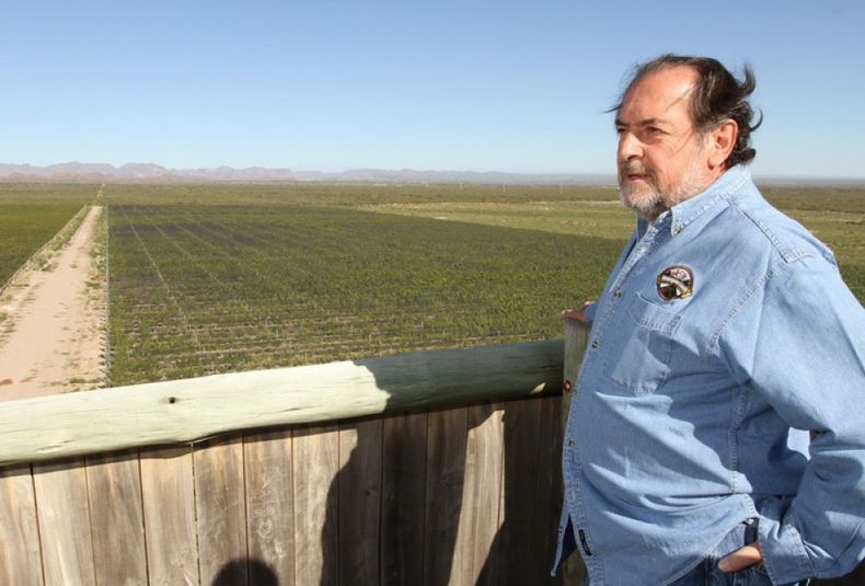 Michel Rolland en finca San Rafael Arcángel