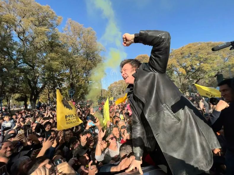 El candidato presidencial de La Libertad Avanza, Javier Milei, regresará a la provincia por su gira de campaña para el balotaje.