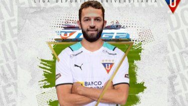 Fútbol. Lucas Gamba, jugará en la Liga Deportiva Universitaria de Ecuador.&nbsp;
