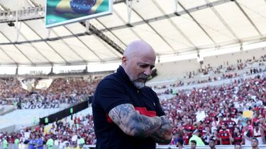 Sampaoli y su polémica táctica con el arquero en Flamengo.