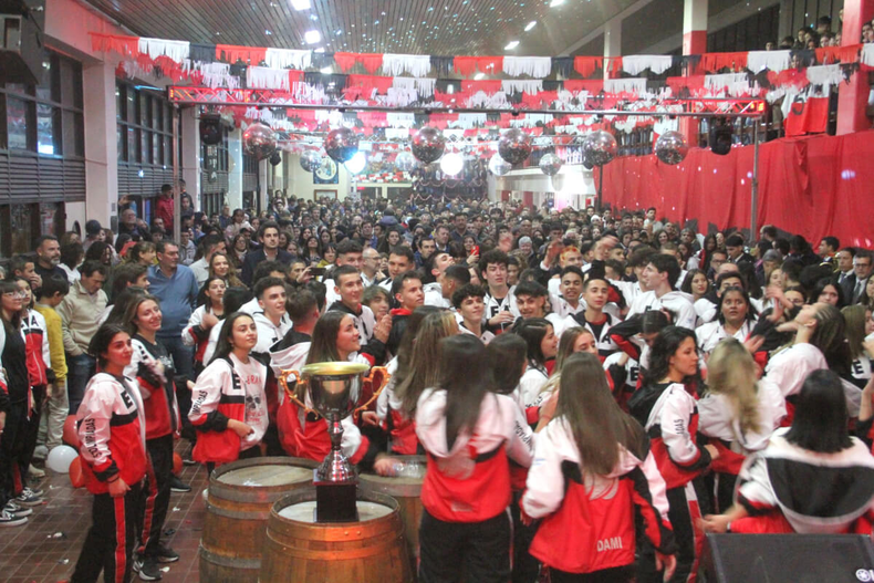 Edición anterior de las olimpiadas en la Escuela de Agricultura. &nbsp;