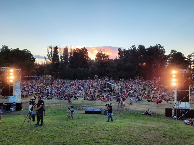 Parque de los Jovenes en San Rafael.