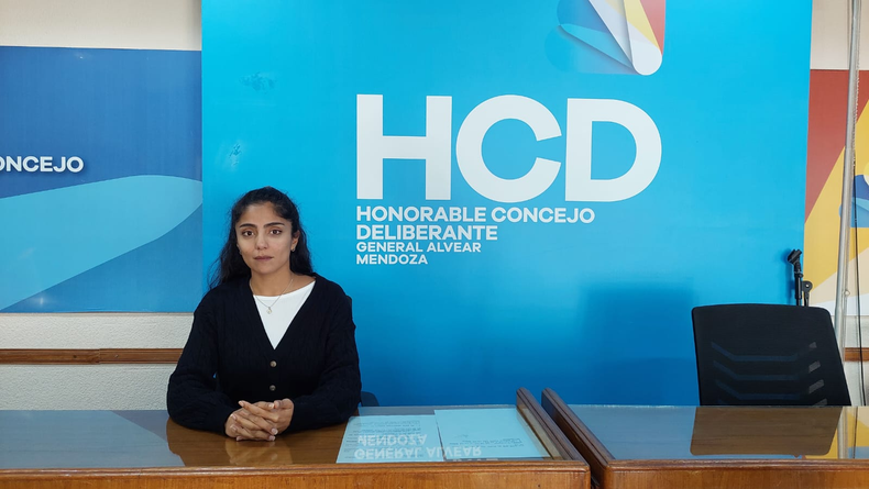 Florencia Escartín, concejal del PJ por General Alvear