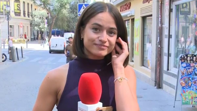 Una periodista española fue agredida sexualmente en vivo
