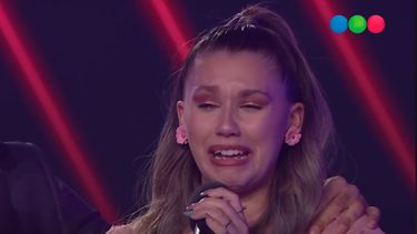 La Voz Argentina: nadie entendía por qué lloraba... hasta que dijo esto tras ganar su knockout