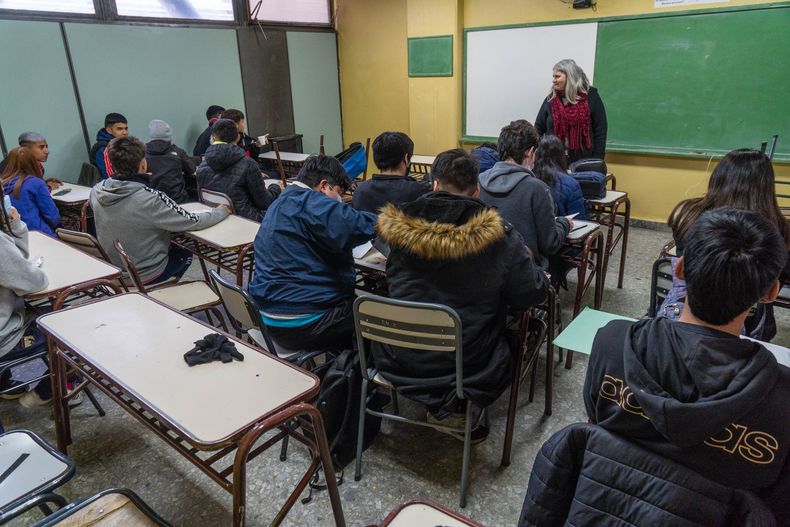 Colegio, aula, alumnos, paro, docentes, curso, estudiantes, escuela secundaria