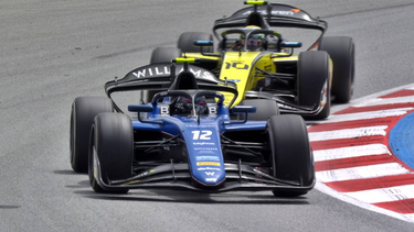 El piloto Franco Colapinto venía de ser tercero por seis milésimas en la Qualy.