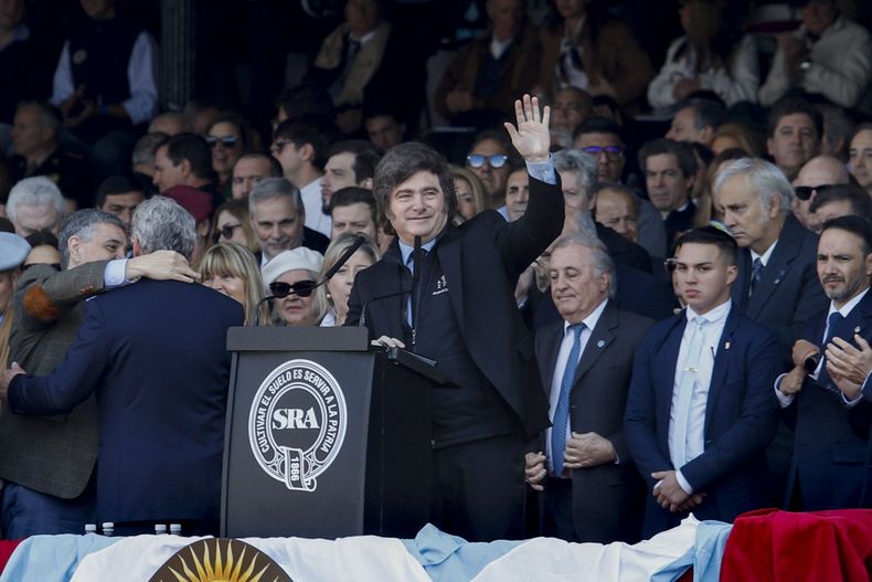 &nbsp;El presidente Javier Milei encabeza la inauguración oficial de la 138° Exposición Rural de Palermo.