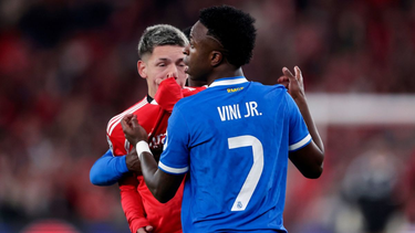 Gianluca Prestianni recibió una sanción internacional tras el cruce con Vinicius Junior en la Champions League.