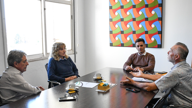 Emilce Lozano y Marcos Calvente se reunieron por la refuncionalización del Acceso Este.