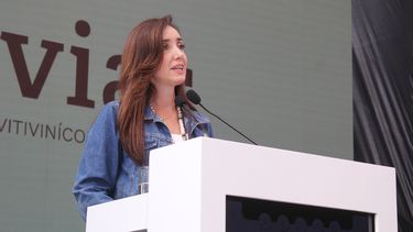 Victoria Villarruel en Mendoza: destacó la unión entre lo público y lo privado pero no trajo anuncios de la Nación.