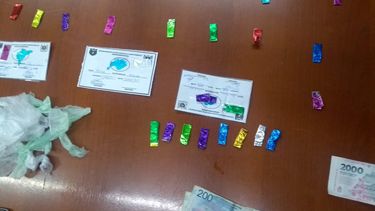 Secuestro de cocaína en Guaymallén.