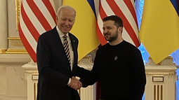 Joe Biden apoya a&nbsp; Zelensky en la guerra entre Ucrania y Rusia