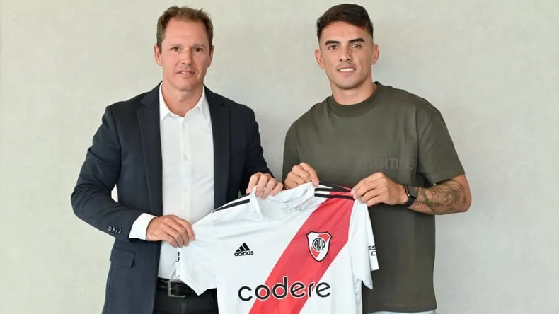 Enzo Díaz ya es jugador de River Plate.