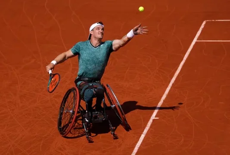 El cordobés es una de las figuras del duro Torneo de Roland Garros.