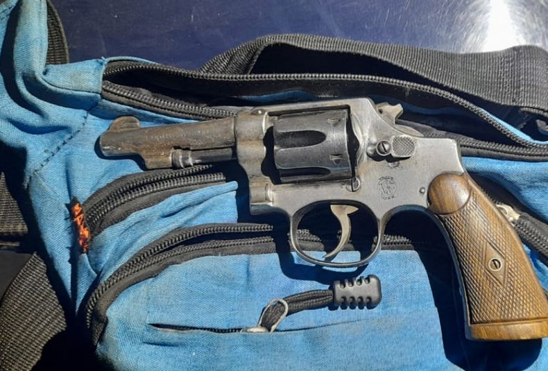 secuestro arma en las heras