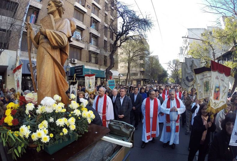 Procesión patron Santiago