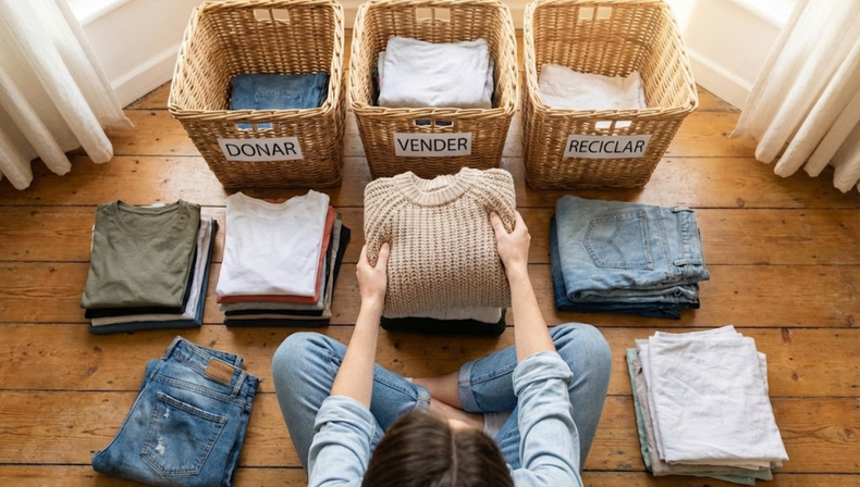 Qué hacer con la ropa que ya no usás: 5 opciones sustentables antes de tirarla