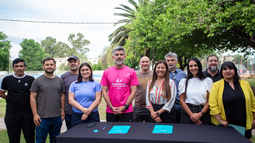 Ciudad de Mendoza y Club Barrio Cano firman acuerdo para una escuela de verano