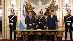 Lisandro Catalán juró como ministro del Interior.