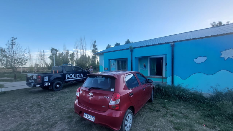 Hechos vandálicos sobre un jardín de infantes en San Carlos.