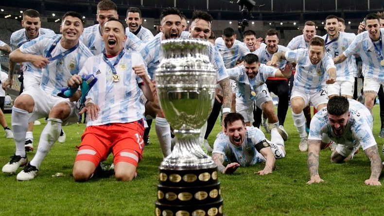 Argentina ganó en Brasil la Copa América 2021.