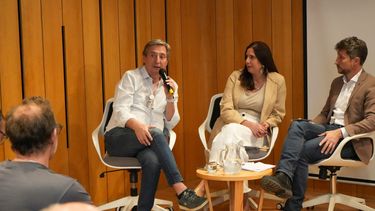Los postulantes al Congreso compartieron una actividad con el economista