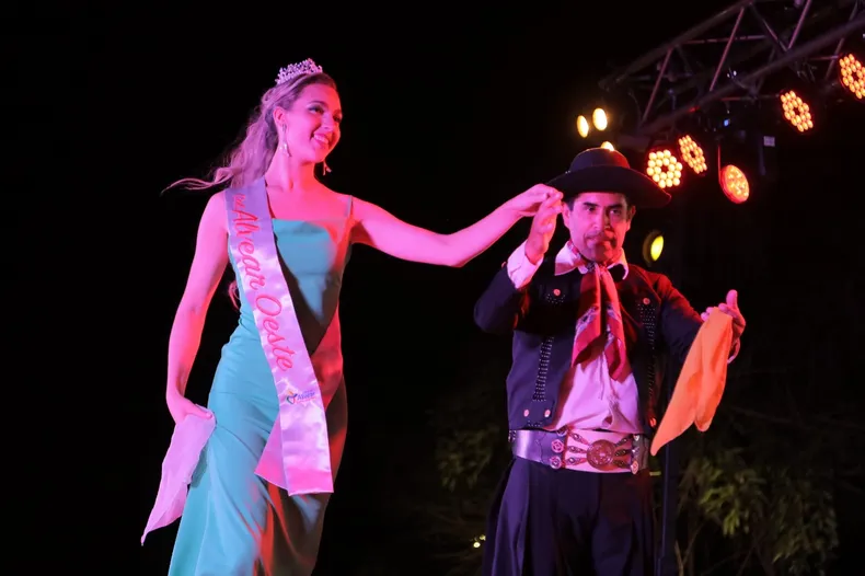 Mar&iacute;a Luisina Rigoldi, la nueva reina de Alvear Oeste.