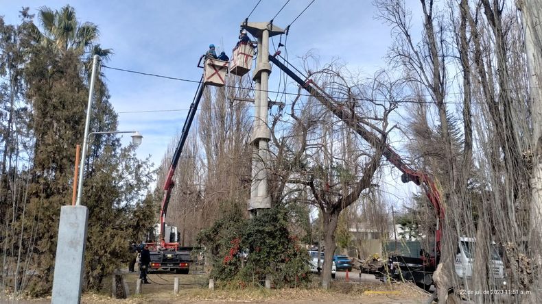 Habrá corte de luz en varios departamentos de Mendoza este martes 16 de septiembre.