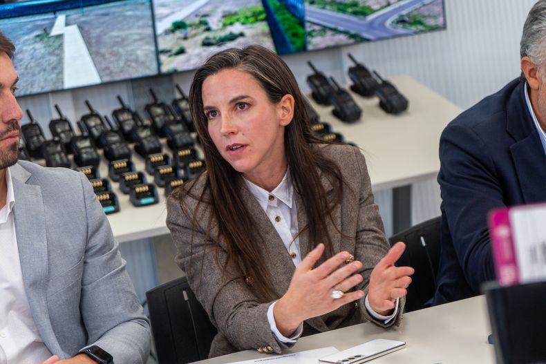 María Mercedes Rus, ministra de Seguridad de Mendoza.&nbsp;