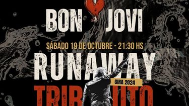 Runaway, tributo a Bon Jovi, llega por primera vez a San Rafael con su increíble show