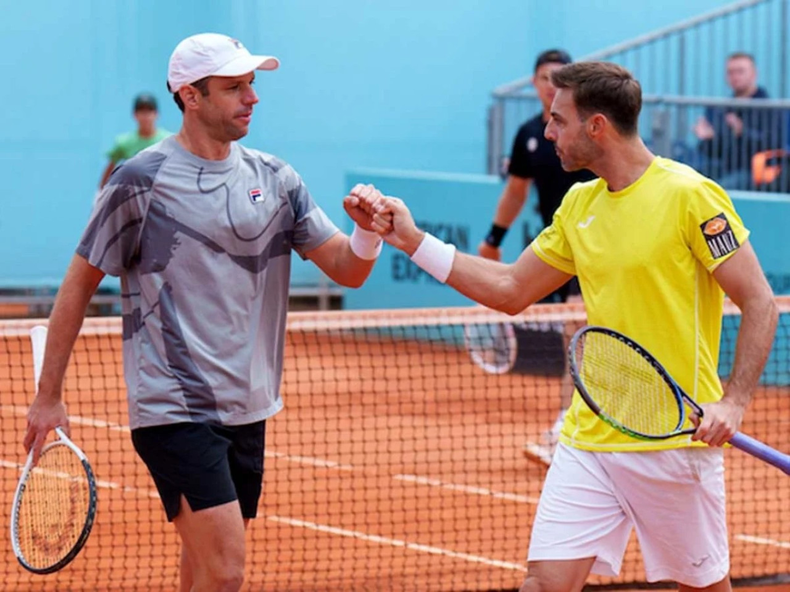 El marplatense Horacio Zeballos es el n°1 en dobles.