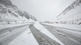 Nieve en Tupungato en pleno octubre.